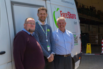 The Asda Fight Hunger Create Change scheme has enabled FareShare to open a new warehouse in Kent