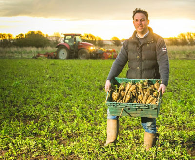 Asda parsnip grower Richard Clarke
