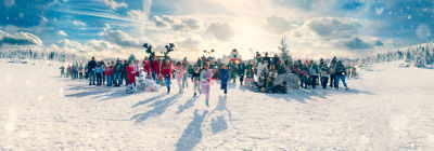 Bring Christmas Home wide shot