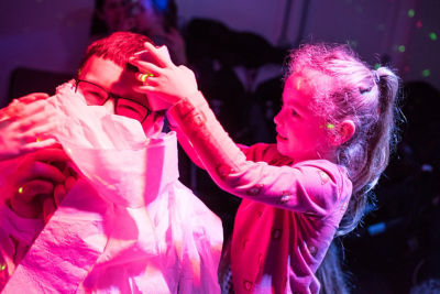 Asda Gosforth puts on surprise Christmas party for children at Hazelrigg Community Centre