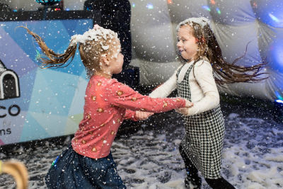 Asda Gosforth puts on surprise Christmas party for children at Hazelrigg Community Centre