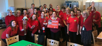 Asda Telford colleagues supporting Zac Oliver's appeal