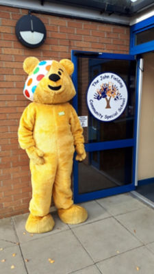 Asda Boston community champion Stephen supporting BBC Children in Need