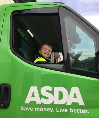 Theo at Asda St Leonards on Sea