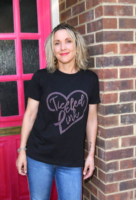 Author Emma Campbell is one of the famous faces supporting Asda Tickled Pink