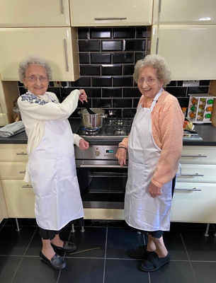 Tipton Twins Doris and Lil share their timeless cooking tips with Asda