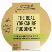Asda are selling Apple Crumble and Toffee Yorkshire puddings