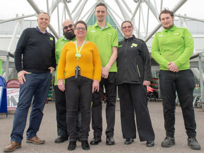 Asda Eastbourne colleague Tom Hines