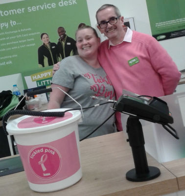 Tickled Pink at Asda Warrington