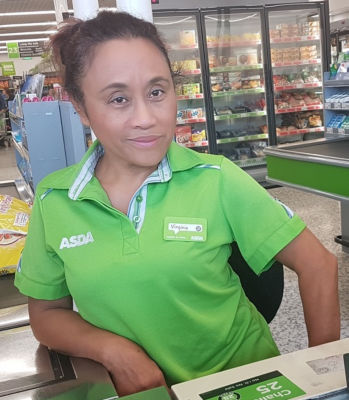 Asda Bournemouth colleague Virginia Hall