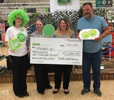 Asda Warrington supporting BBC Children in Need