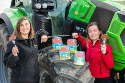 We Hae Meat tractor-shaped sausages are available in Asda stores across Scotland