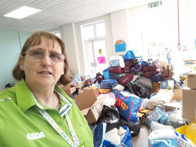 Asda Westbrook supports Ukraine appeal