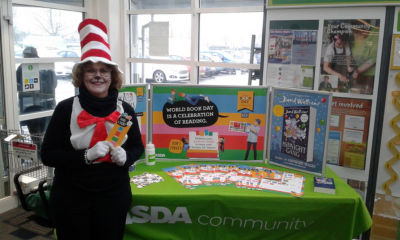 Clare Virgo from Asda Weston was the Cat In The Hat