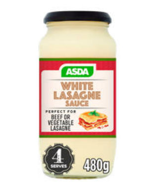 Asda White Lasagne Sauce