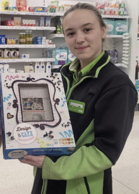 Sara Hall from Asda Widnes