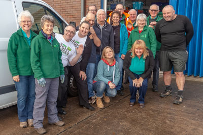 Wirral foodbank volunteers