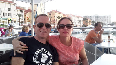 Asda buying manager Jim Murphy took selfies during an operation to remove a brain tumour