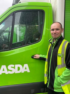 Asda Wolstanton delivery driver Ant Head