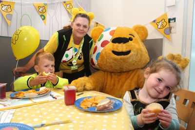 Asda Wrexham BBC Children in Need party