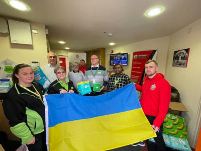 Asda Wythenshawe supports Ukraine appeal